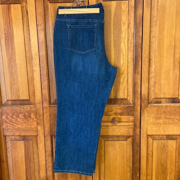 CJ Banks Five Pocket Straight Leg Jeans Size 22W Petite - Picture 1 of 5